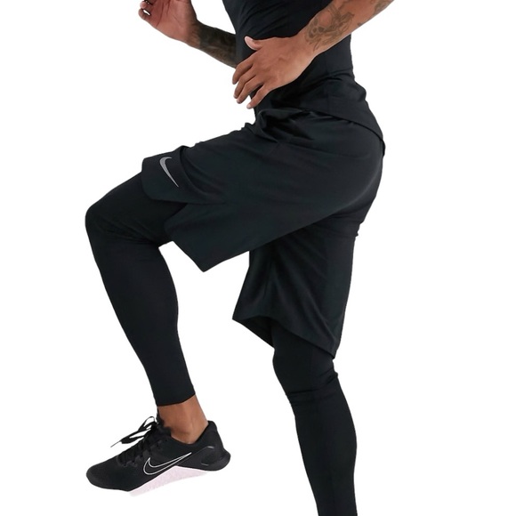 NIKE Pro Mens Tight Fit Compression Tights size M - Picture 4 of 12